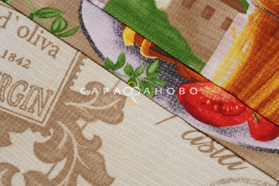 Ткань Полотно вафельное 50 см "Италия" рис 5641 вид 1, фото 8