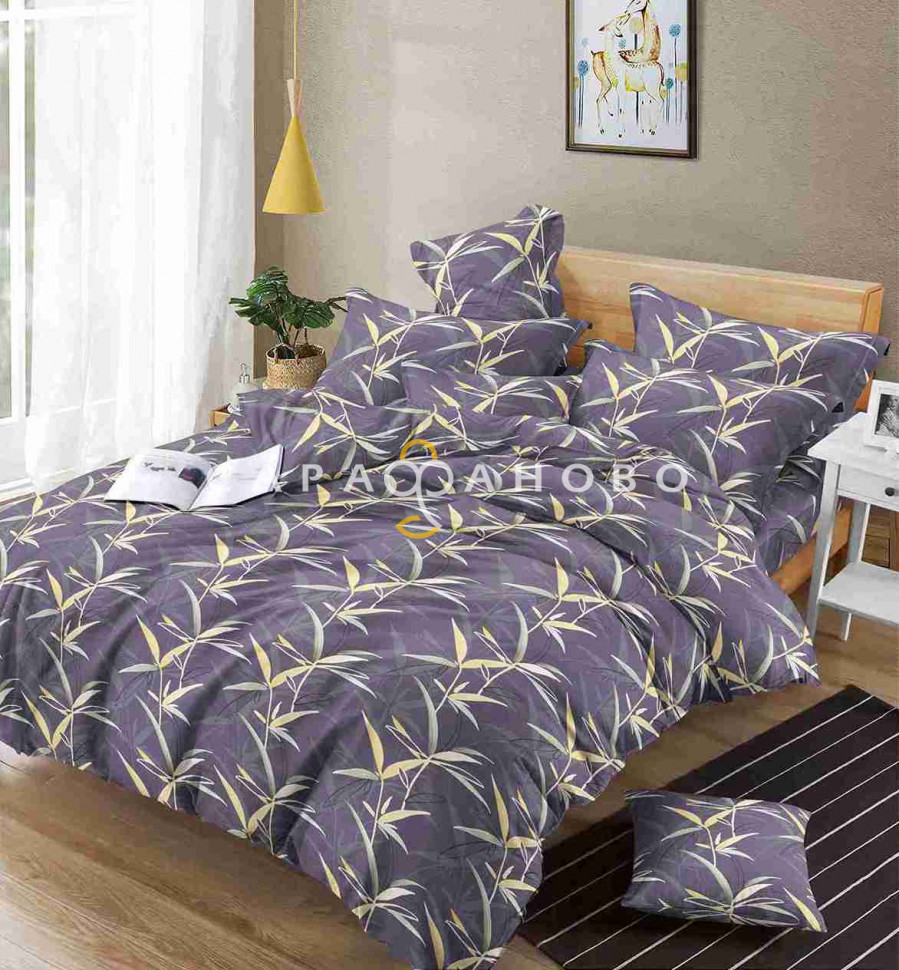 Ткань Полисатин дисперс 220 см 80 гр рис 4793, фото 1