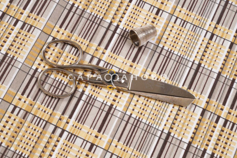 Ткань Бязь 150 см Плательная Коллекция рис 11487 вид 3