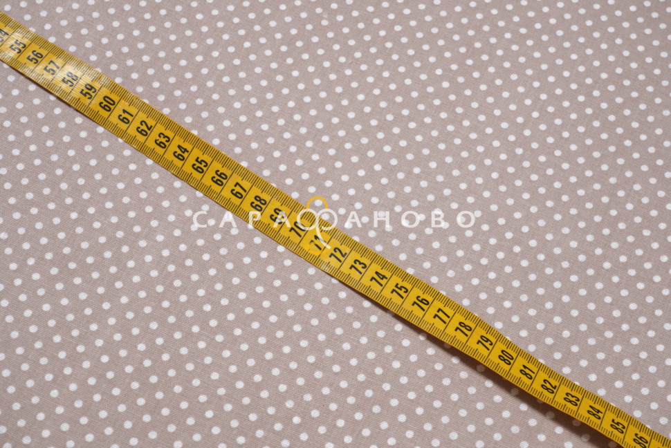 Ткань Бязь 150 см 120 гр Мелкий горошек 1590-18, фото 8