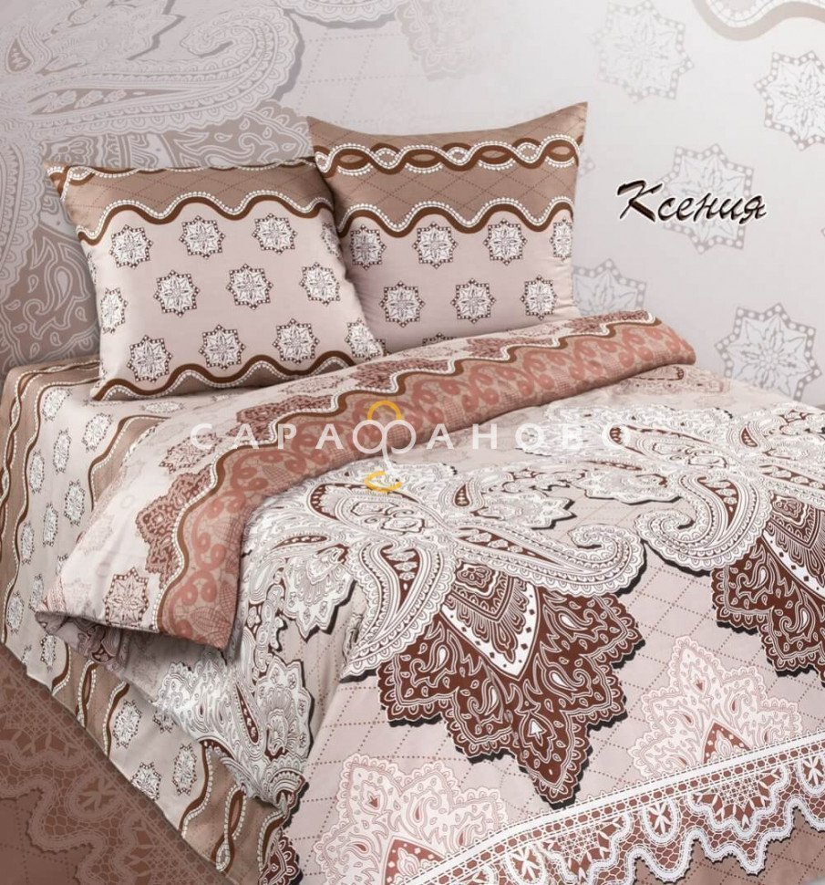 Ткань бязь 220 см компаньон к "Ксения" рис 10496 вид 1, фото 2