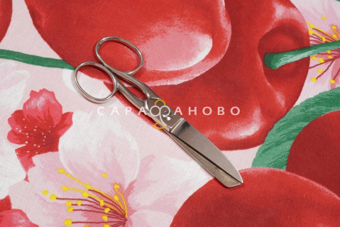 Ткань Бязь 220 см "Спелая вишня" рис 15558 вид 1