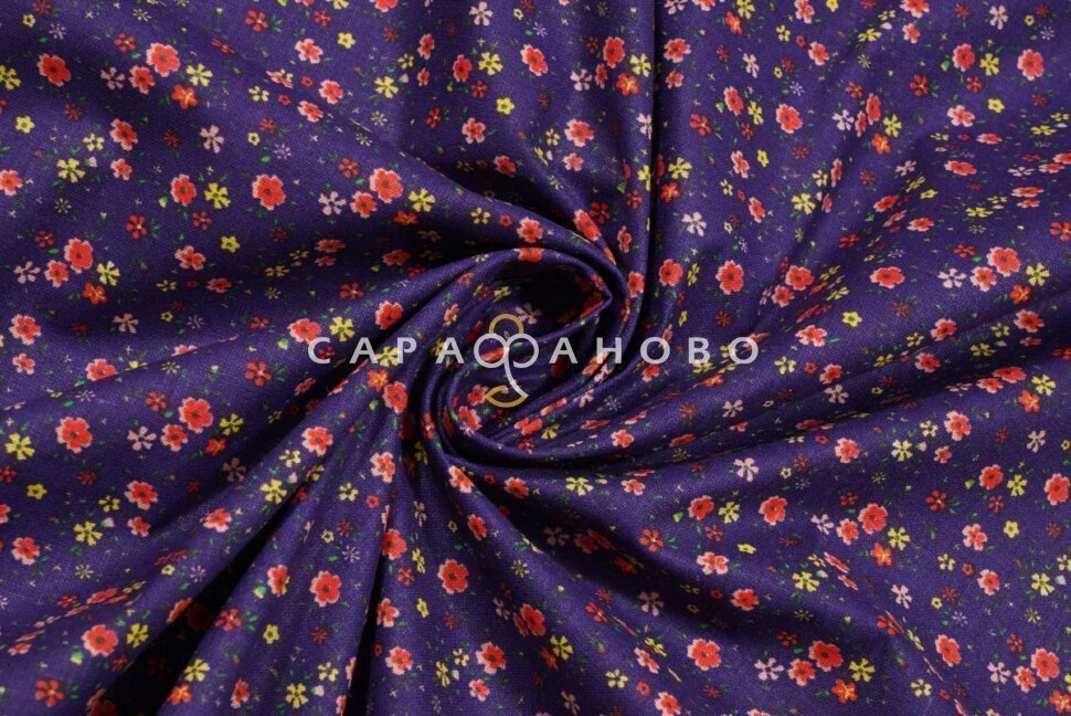 Ткань Ситец 80 см рис 18982 вид 4 (На отрез), фото 6