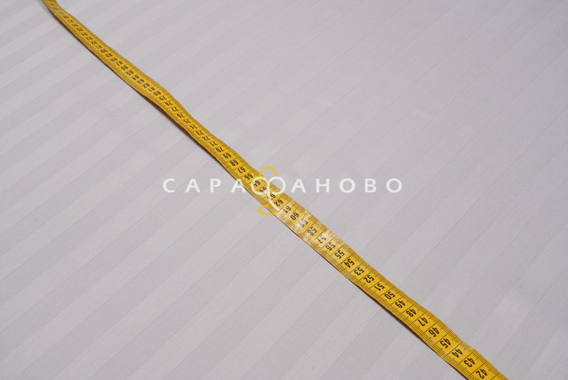 Ткань Сатин Страйп 1х1 250 см 120 гр цвет Серый 86063/13, фото 5