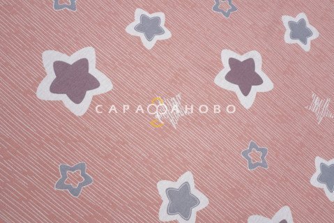 Ткань Бязь 150 см 120 гр рис. 144в5/1Звёздочки