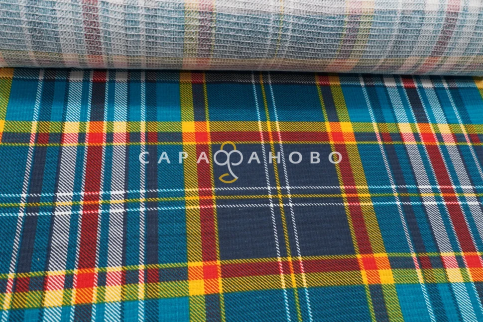 Ткань Полотно вафельное 50 см рис 5650 вид 5 Фокстрот (На отрез), фото 6