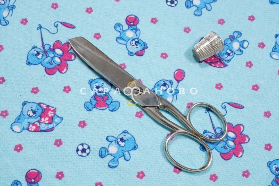 Ткань Фланель 90 см рис.  5264-1 "Крошка мишутка", фото 7
