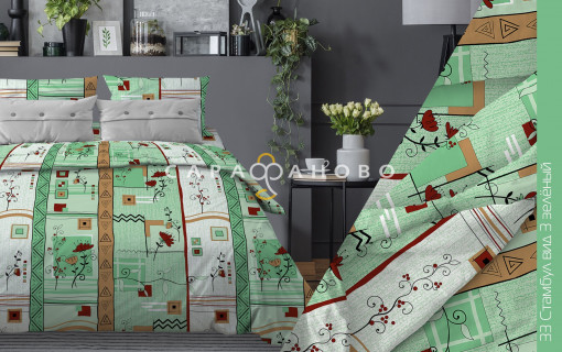 Ткань бязь 150 см 140 гр рис. 33в3 Стамбул