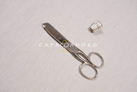 Ткань Бязь 150 см 120 гр рис. 8/1 Светло-серый