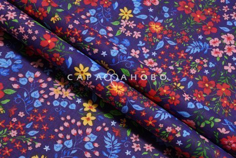 Ткань Ситец 80 см рис 21219 вид 2 (На отрез)
