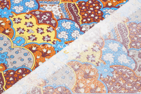 Ткань Ситец 80 см рис 21505-1