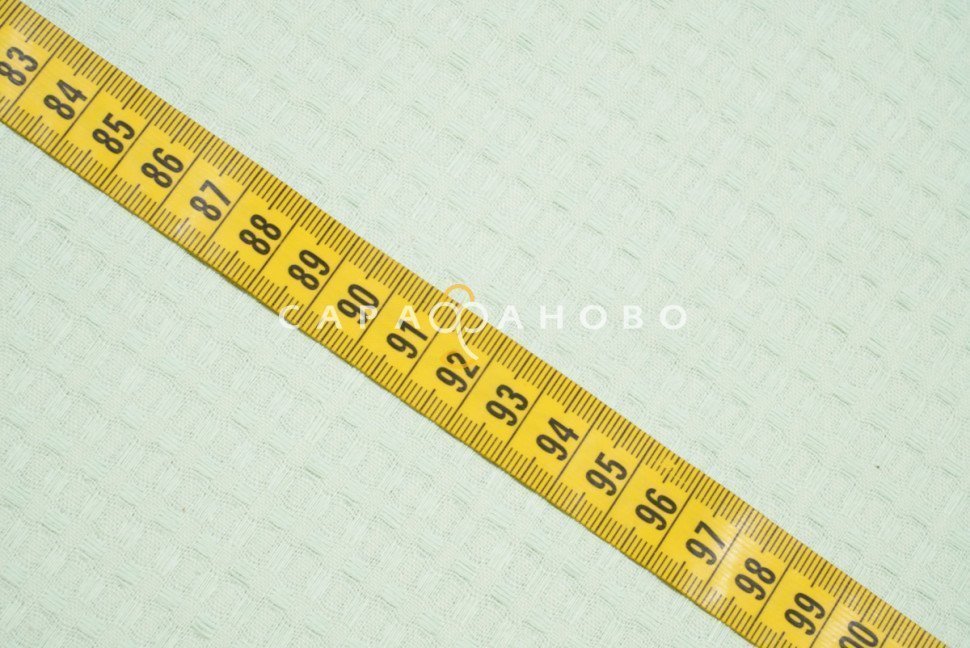 Полотно вафельное 150 см (7х7) гл/кр №079 Фисташка, фото 6