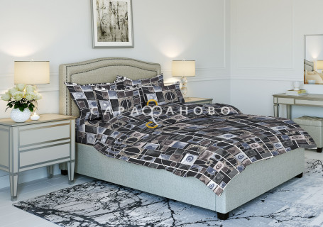 Ткань Бязь 220 см рис. 70006-2 "Пикассо"