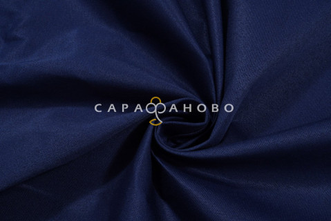 Ткань Грета 150 см 195 гр гл/кр темно-синий 2