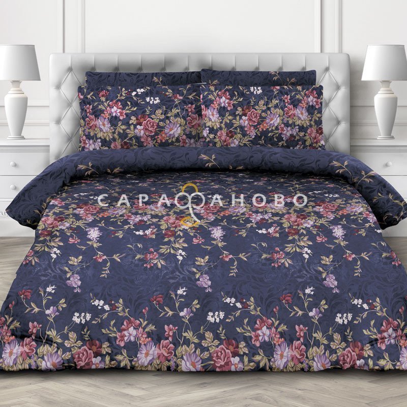 Ткань Бязь 220 см Paradise Gardens "Бархат" рис 6494 вид 1, фото 1