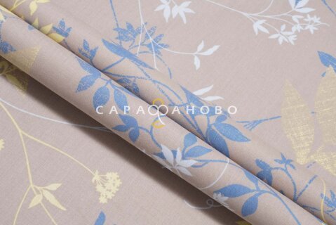 Ткань Перкаль 220 см рис. 209511 Астерия 1 (компаньон)
