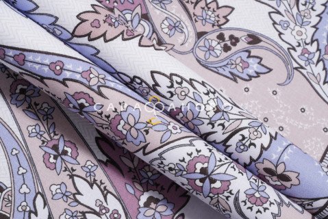 Ткань Поплин  220 см рис. Латифа 12497/1 (основа)