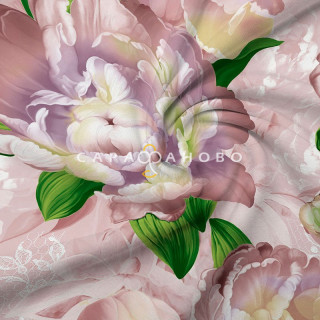 Ткань Бязь 220 см "Поэзия" рис 6360 вид 1