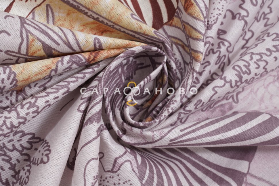 Ткань Перкаль 220 см "Традиция" 207521 Атлантида (основа), фото 4