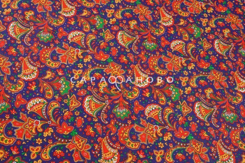 Ткань Бязь 150 см Плательная Коллекция рис 10614 вид 1, фото 4