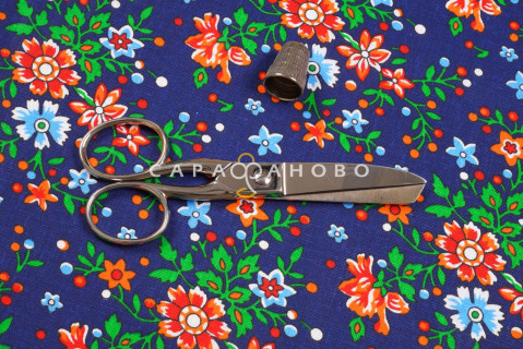 Ткань Бязь 150 см Плательная Коллекция рис 10202 вид 1