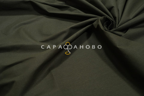 Ткань Бязь 150 см 140 гр рис. Оливковый вид 3/6