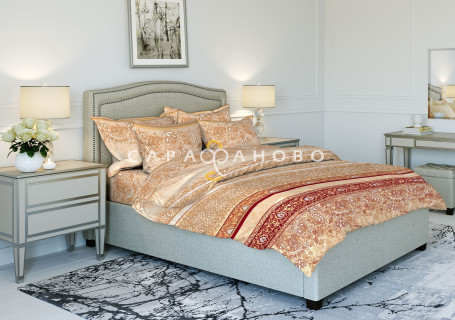 Ткань Бязь 220 см рис. 5229-3 "Кружевное настроение"