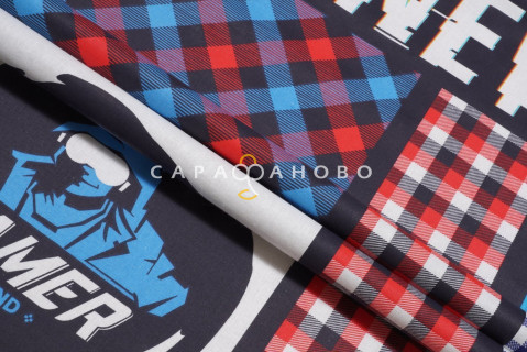 Ткань Перкаль 150 см "Game" рис 13111 вид 1