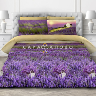 Ткань Бязь 220 см Plantation "Французские просторы" рис 6506 вид 1