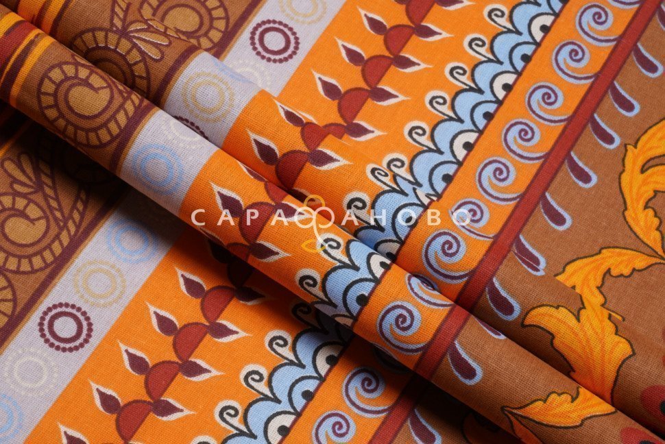 Ткань бязь 220 см "Каракас" рис 4600 вид 1, фото 2