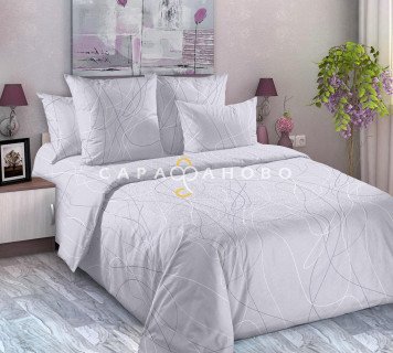 Ткань Сатин 220 см рис. 660892 Абстракция 2 (компаньон)