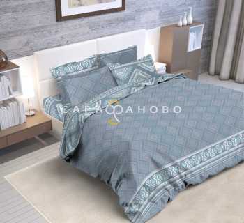 Ткань Бязь 220 см 120 г/м2 рис 6065 вид 1