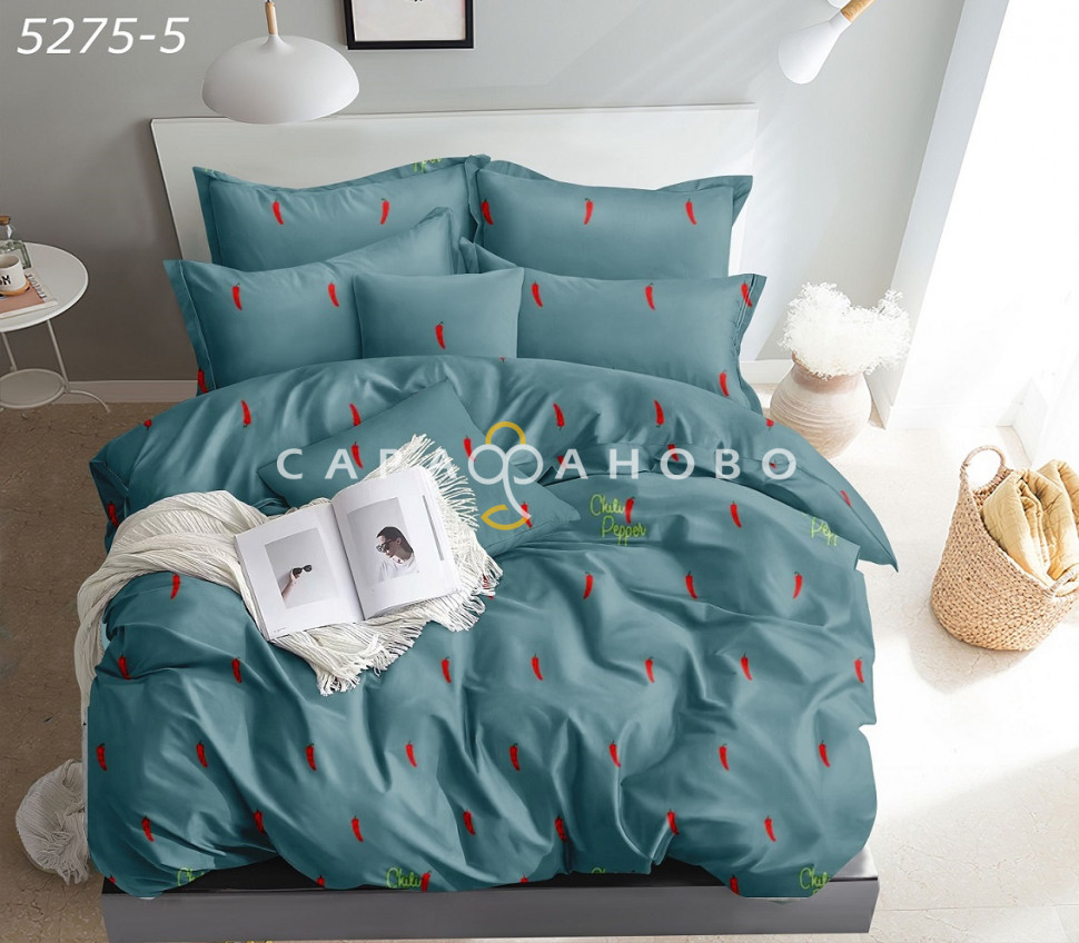 Ткань Полисатин дисперс 220 см 80 гр рис 5275-5, фото 1