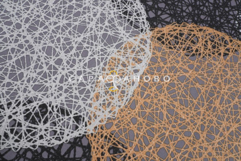 Ткань Поплин 220 см рис. 70751 вид 1 Ажур (основа)