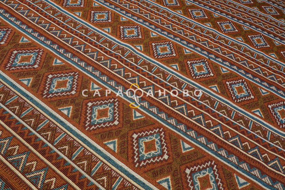 Ткань Гобелен жаккард 150 см рис KS34, фото 1