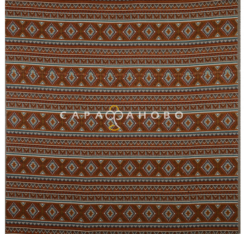 Ткань Гобелен жаккард 150 см рис KS34, фото 4