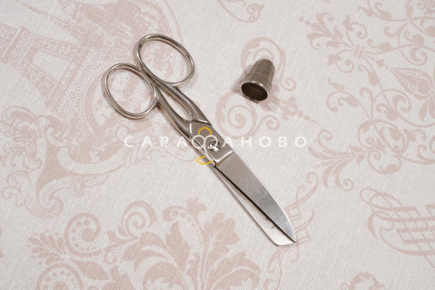 Ткань Бязь 220 см рис. 11596-1 Шебби-Шик (компаньон)