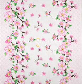 Ткань Бязь 150 см 140 гр рис Сакура вид 9/2