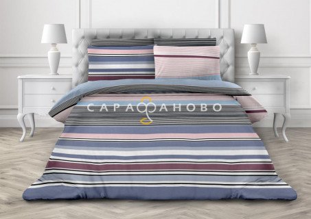 Ткань Бязь 220 см рис 6471 вид 1 "Танго"