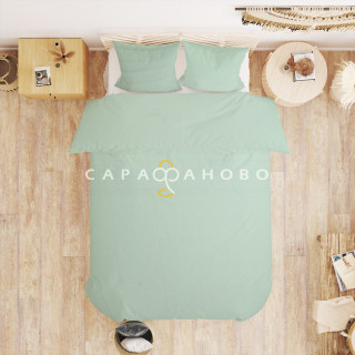 Ткань Бязь 150 см 140 гр рис. 3/1 Салатовый