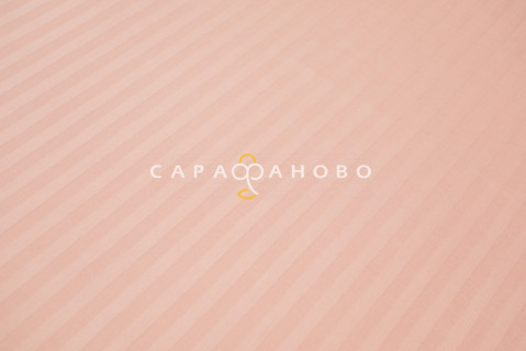 Ткань Страйп-сатин 240 см  1-1 Крем