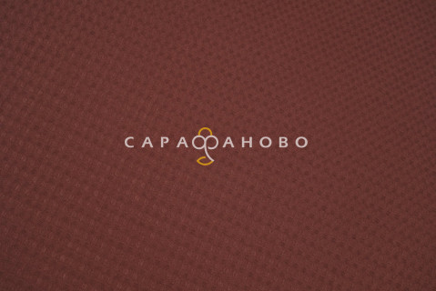 Полотно вафельное 150 см.(7х7) гл/кр №095 Шоколад На отрез