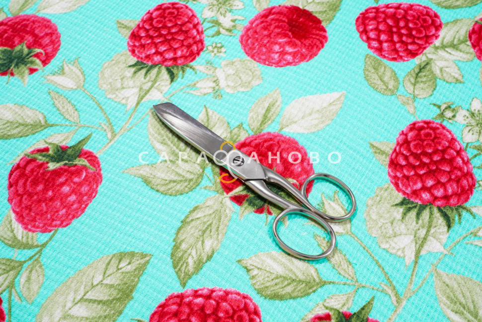 Ткань Полотно вафельное 50 см рис 50427-2 Малинка, фото 7