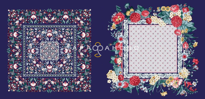 Перкаль 150 см рис 13322 вид 4 "Romance"  