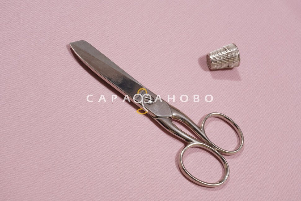 Ткань Сатин 220 см рис. 34003 Дымчатая роза, фото 6