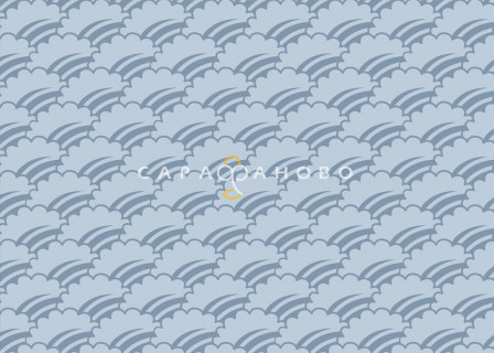 Ткань Поплин 220 см рис. 861-1 Золотой карп (компаньон)
