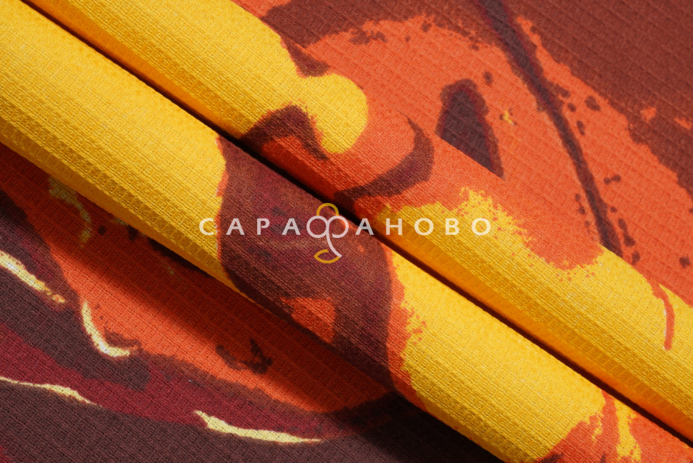 Ткань вафельное полотно 150 См. Виски (3023-1), фото 3