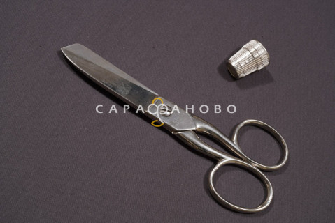 Ткань Сатин 220 см рис. 39001 Графит