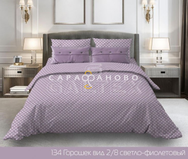 Ткань бязь 150 см 120 гр. рис 134 Горошек вид 2/8