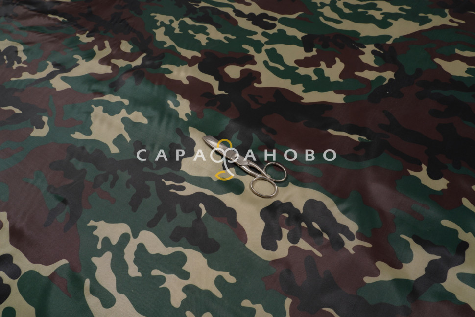 Ткань Оксфорд 200 КМФ PU1000 150см нато бежевый, фото 7